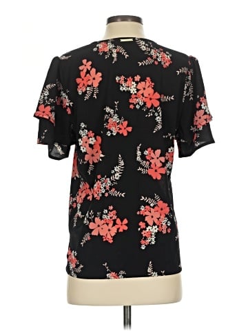 MICHAEL Michael Kors Short Sleeve Blouse (view 2)