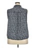 Ann Taylor LOFT Outlet 100% Polyester Blue Sleeveless Blouse Size XXL - photo 2