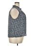 Ann Taylor LOFT Outlet 100% Polyester Blue Sleeveless Blouse Size XXL - photo 4