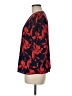 Halogen Red 3/4 Sleeve Blouse Size M - photo 5