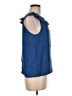 Tara Jarmon Blue Sleeveless Blouse Size EU (FR) 38 / US 6 - photo 4