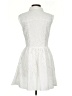 Aqua 100% Polyester White Cocktail Dress Size S - photo 2