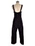 Intermix 100% Silk Hearts Black Jumpsuit Size 2 - photo 2