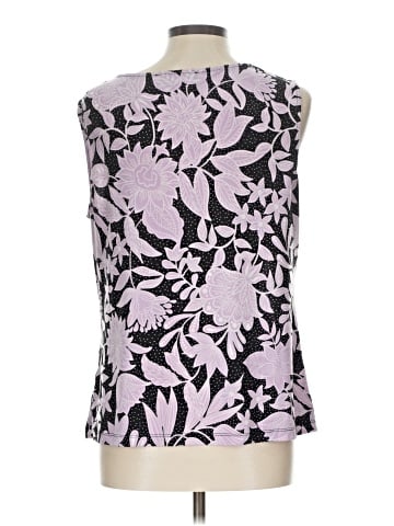 Black Label by Evan Picone Sleeveless Blouse (view 2)