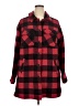 Torrid 100% Cotton Plaid Red Coat Size 1X Plus (1) - photo 1
