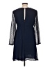CeCe 100% Polyester Polka Dots Blue Casual Dress Size 10 - photo 2