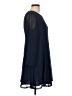 CeCe 100% Polyester Polka Dots Blue Casual Dress Size 10 - photo 4