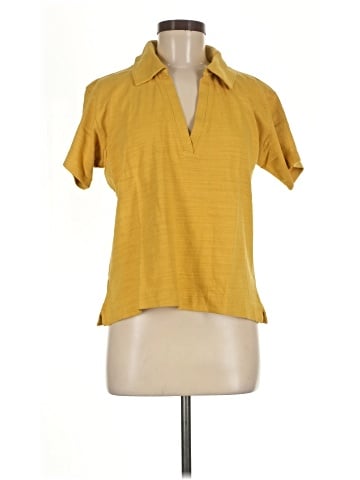 Ann Taylor LOFT Short Sleeve Polo (view 1)
