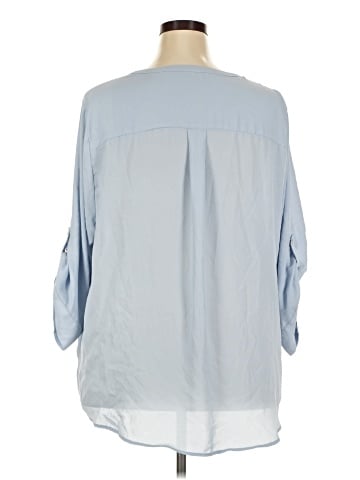 Torrid 3/4 Sleeve Blouse (view 2)