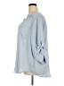 Torrid 100% Polyester Blue 3/4 Sleeve Blouse Size 4X Plus (4) - photo 5
