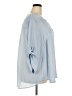 Torrid 100% Polyester Blue 3/4 Sleeve Blouse Size 4X Plus (4) - photo 4