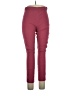 Violets & Roses Solid Burgundy Active Pants Size 14 - photo 1