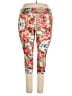 Lularoe Floral Red Active Pants Size 2X - photo 2