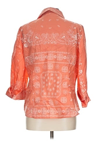 Coldwater Creek 3/4 Sleeve Button-Down Shirt (view 2)