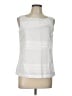 Talbots White Sleeveless Blouse Size 12 - photo 1
