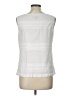 Talbots White Sleeveless Blouse Size 12 - photo 2