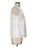 Talbots White Sleeveless Blouse Size 12 - photo 4