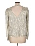 1.State Silver Long Sleeve Top Size L - photo 2