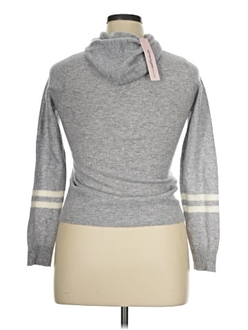 Aqua Cashmere Pullover Sweater (view 2)