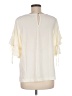 1.State 100% Polyester Ivory 3/4 Sleeve Blouse Size M - photo 2