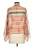 Sanctuary 100% Polyester Orange Kimono Size S - photo 2