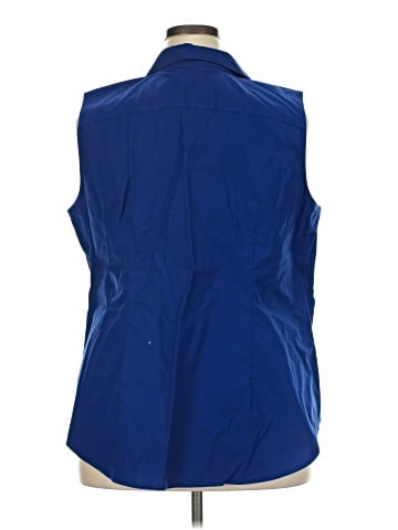 Talbots Sleeveless Button-Down Shirt (view 2)