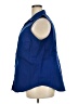 Talbots Blue Sleeveless Button-Down Shirt Size 18 - photo 5
