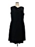 Talbots Solid Black Cocktail Dress Size 2X - photo 1