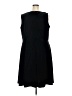 Talbots Solid Black Cocktail Dress Size 2X - photo 2
