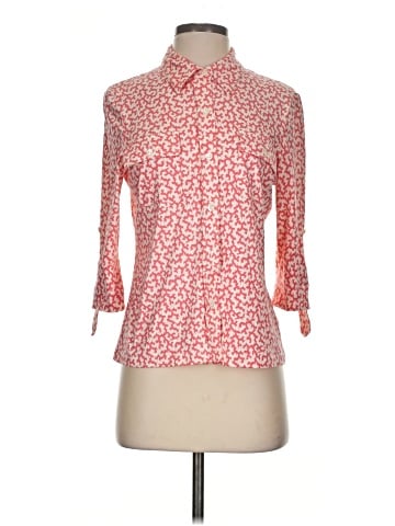 J. McLaughlin 3/4 Sleeve Button-Down Shirt (view 1)