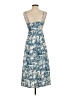 Shein Print Blue Casual Dress Size 4 - photo 2