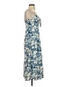 Shein Print Blue Casual Dress Size 4 - photo 4