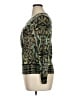 Nic + Zoe Paisley Green Pullover Sweater Size XL - photo 5