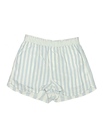 Madewell Pull-On Shorts in Striped Signature Poplin (view 1)
