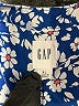Gap 100% Rayon Blue Sleeveless Blouse Size XL - photo 7