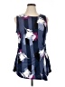 Alfani Blue Sleeveless Blouse Size XL - photo 1