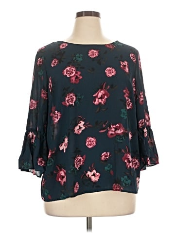 Elle 3/4 Sleeve T-Shirt (view 1)
