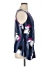 Alfani Blue Sleeveless Blouse Size XL - photo 4
