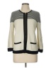 Talbots Stripes Ivory Jacket Size L - photo 1