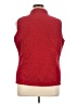 Basic Editions 100% Cotton Red Sweater Vest Size XL - photo 2