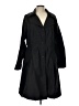 Samuel Dong 100% Polyester Black Trenchcoat Size L - photo 1