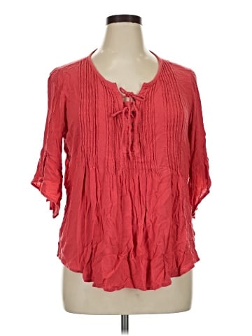 Style&Co 3/4 Sleeve T-Shirt (view 1)