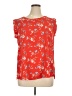 Pleione 100% Polyester Red Sleeveless Blouse Size XL - photo 1