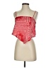 Thirty/Thirty 100% Polyester Red Sleeveless Blouse Size S - photo 1
