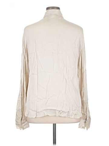 Trina Turk Long Sleeve Silk Top (view 2)