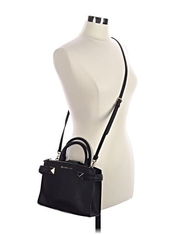 MICHAEL Michael Kors Leather Satchel (view 2)