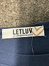 LETLUV Blue Short Sleeve T-Shirt Size S - photo 4
