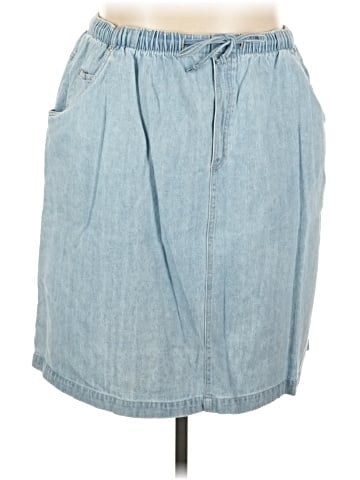 Blassport Denim Skirt (view 1)