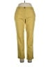 J.Jill Solid Yellow Casual Pants Size 14 Petite - photo 1