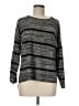 Eileen Fisher 100% Linen Stripes Tan Gray Pullover Sweater Size M (petite) - photo 1